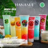 HANASUI Body Spa Exfoliating Gel 300ml Gel Pembersih Perontok Daki