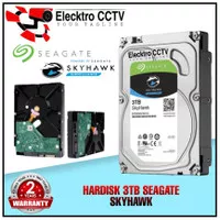 Hardisk / HDD Internal SEAGATE Skyhawk Surveillance 3TB Garansi 2Tahun