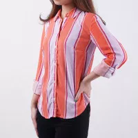 kemeja wanita branded original - kemeja wanita salur.