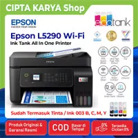Printer Epson L5290 Multifungsi InkTank wifi with ADF Pengganti L5190