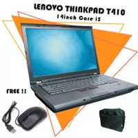 LAPTOP LENOVO THINKPAD T410 / T-410 CORE i5 14inch free mouse +lenspen