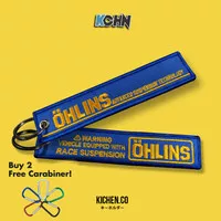 Ohlins Keytag Gantungan Kunci Motor Tas Keychain