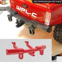 WPL C24 Bemper Belakang dengan Towing Bar - RC Offroad 3D Print WPL