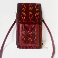 Tas Hp Card Etnik Tenun Ikat Dakara Indonesia