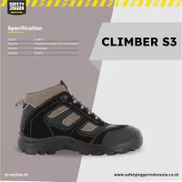 Sepatu Safety Jogger Climber S3 SRC Metal Free