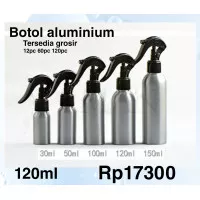 Botol Spray Botol Aluminium 120ml Jar Aluminium Botol Kaleng Aluminium