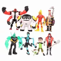 action figure ben 10 set // mainan anak ben 10 figure set // ben 10