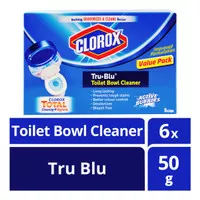 Clorox Toilet Bowl Cleaner Tablets - Tru Blu 6 x 50g