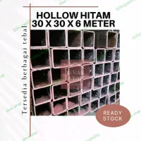 BESI HOLLOW HITAM / HOLLOW KOTAK 30x30 tebal 1.6mm
