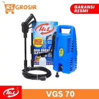 Jet Cleaner H&L VGS 70 Mesin Cuci Steam Motor Mobil High Pressure