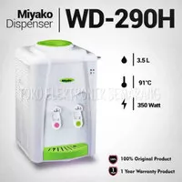 MIYAKO WATER DISPENSER HOT & COOL WD 290 HC PANAS DINGIN GALON ATAS