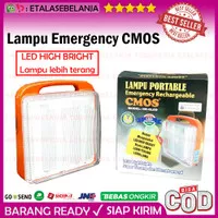 EMERGENCY LAMP LED HIGH BRIGHT - CMOS HK-6LED - LAMPU DARURAT RECHARGE