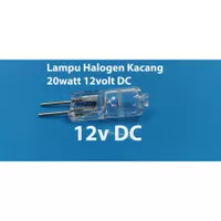 LAMPU HALOGEN KACANG 12V