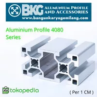 Aluminium profile 4080 extrusion panjang 6000 mm