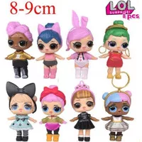 LOL Dolls Surprise Miniatur Topper Kue Small Action Figure lucu
