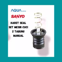 Karet seal set mesin cuci Aqua Sanyo 2 tabung manual