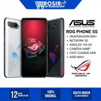 ASUS ROG PHONE 5S [ 8/128 GB ] - GARANSI RESMI ASUS INDONESIA - 8 128