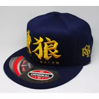 Topi Snapback Distro Logo Tulisan Jepang Terbaru