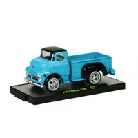 Dodge COE blue 1957 scale 1:64 by M2 Machines Auto-Trucks