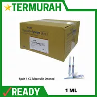 Alat Suntik 1cc tuberculin onemed syringe 1cc onemed suntik ukuran 1ml