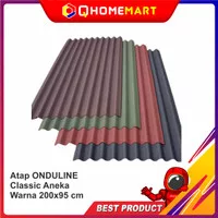 Atap ONDULINE Classic Aneka Warna 200x95 cm