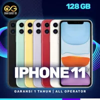 iPhone 11 128 GB Garansi 1 tahun - All operator