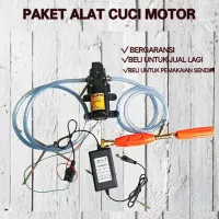 PAKET CUCI MOTOR CM1 ( PAKET ONGKIR 1KG paket alat cuci motor/mobil/ac