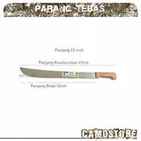 Golok Parang Tebas Kebun Tramontina