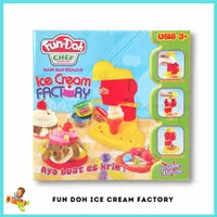 Mainan Fun Doh Ice Cream Factory/Fun Doh Mainan Anak/Mainan Plastisin