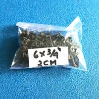 Skrup Gypsum 6 x 3/4" 2 Cm ( Isi 100 pcs) / Sekrup Gipsum 2 cm