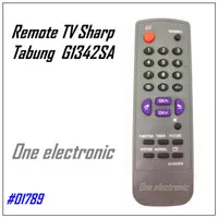 Remote Merek TV Sharp G1342SA Remot Televisi tabung Tanpa Prrogram