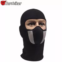 Masker Motor Topeng Penutup Wajah Full Face Pelindung Debu Ala Ninja