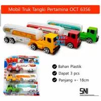 Mainan Mobil Truk Kontainer Cargo Expedisi - Truk Kontainer Mini