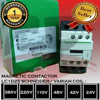kontaktor schneider LC1D25D7 / contactor lc1d25 schneider made in indo