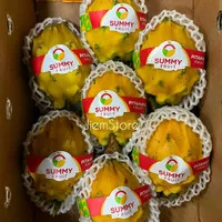 Naga Kuning Emas Yellow Dragon Fruit Import Fresh Segar Impor Buah