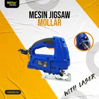 Jigsaw Mollar JS021 mesin jig saw gergaji listrik variable speed