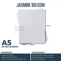 Kertas Jasmine A5 isi 100 lembar / Kertas Jasmine / Kertas Jasmine