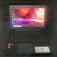 Laptop Asus X454Y Amd A8-7410 RAM 4/500GB SECOND BERKUALITAS