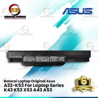 Baterai Asus A32-K53 K43 A43E A44H Original