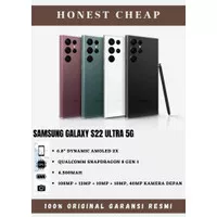 Samsung Galaxy S22 Ultra 5G 8/128GB,12/256GB,12/512GB Garansi Resmi