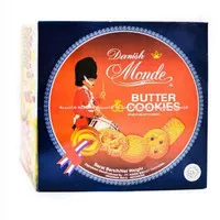 Danish Monde Butter Cookies 908g Biskuit Kaleng Kue Kering Danis Buter