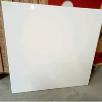 keramik lantai 60x60 putih white glossy polos merk mustika