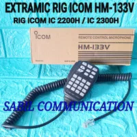 PTT MIC RADIO ICOM IC 2100 IC 2200H IC 2300H ICOM HM 133V HM133 HM133V