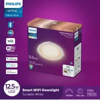 Lampu Downlight LED Philips WIFI Smart 12,5w 12,5 watt - Tunable White