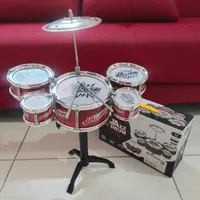 Mainan Anak Jazz Drum / Set Drum / Alat Musik Drum Mini