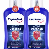 Pepsodent mouthwash active defense obat kumur cpc 300ml