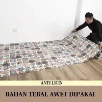 Wallpaper Stiker Lantai&Dinding Tebal Perekat Diri Toilet Tahan Air