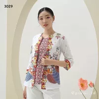 Batik Wanita Modern Murah / Batik Ikat / Dua Model / Blus Batik Kerja