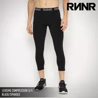 Base Layer Pria Compression Pants RNNR 3/4