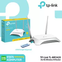 Router TP-Link 3G/4G Wireless N Router - TL-MR3420 (USB Port GSM/CDMA)